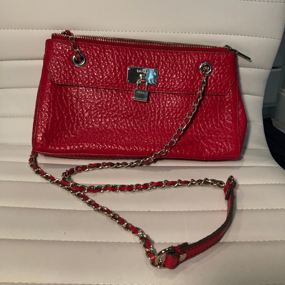 DKNY Red Cross Body Purse